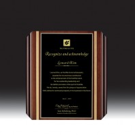 7219 우드금속 상패 (220*240mm)