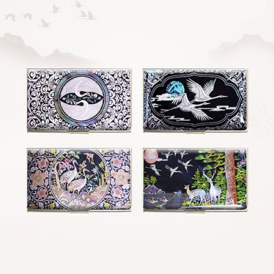 빛나 학 시리즈 자개명함케이스