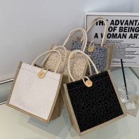 제이탑 미니멀 감성 린넨 에코백