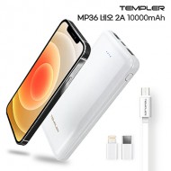 템플러 네오 2A 10000mAh 보조배터리 QTM-MP36-10K
