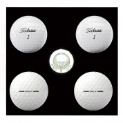 타이틀리스트 PRO V1 4구 볼마커세트