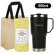 매니시 텀블러 900ml  + 타올 선물세트