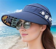 169_트렌디한여름단색비즈꽃장식모자