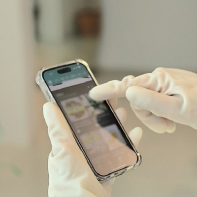 다올 스노우 스마트폰 터치 고무장갑 P2633