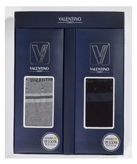 발렌티노 면100% 도트라인 신사 2족세트