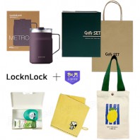 와우 텀블러파우치6호 락앤락 메트로머그 송월핸드타올 카밀핸드크림 치실세트