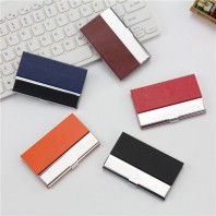 제이엘 컴팩트 스테인리스 휴대용 명함집 명함케이스