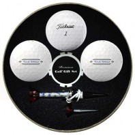 원형 타이틀리스트 투어스피드 3구 볼마커칩 자석티세트