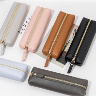 로페리아 심플 솔리드 가죽 필통(0217055)