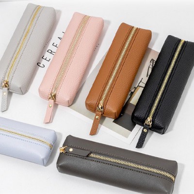 로페리아 심플 솔리드 가죽 필통(0217055)