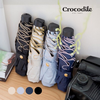 크로커다일 3단 하트포인트 자수 슬림 암막 우양산 VIP