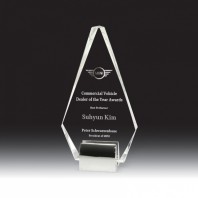 7459W 크리스탈 상패 (110×210×40㎜)