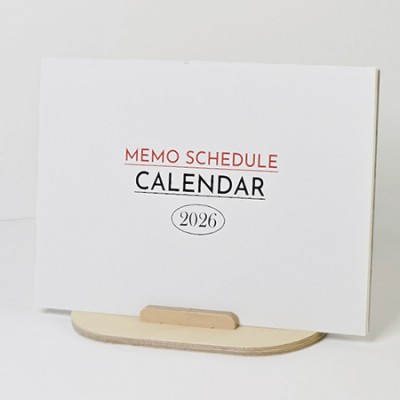 자작베이직 탁상달력(메모스케줄)