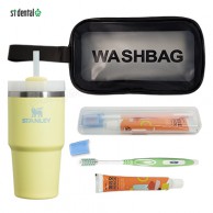 스탠리 퀜처591ml 빨대 텀블러 세트1호 세면백 소프트캡칫솔치약(쇼핑백포함)