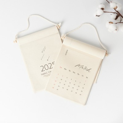 코튼앤코 패브릭 벽걸이달력 21x28