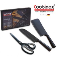 [쿠비녹스]티타늄베이스 칼가위3종세트