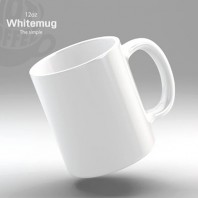 몽소화이트머그 12oz