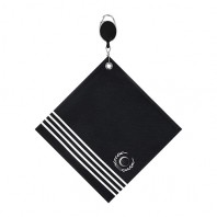 사선라인 블랙 골프릴타월