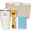여행용 3종세트F (스탠리 퀜처414ml+카카오 치약칫솔세트+국산핸드타올)