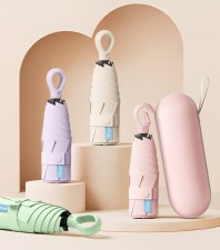 뉴에이커 고리형 6K 5단 양우산 케이스포함