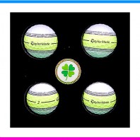 테일러메이드 투어 리스폰스 스트라이프 4구 볼마커세트 (3pc)