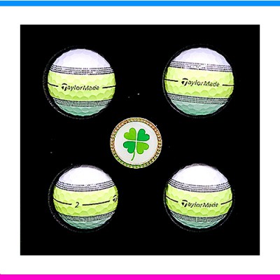테일러메이드 투어 리스폰스 스트라이프 4구 볼마커세트 (3pc)