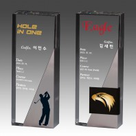 메탈 크리스탈 골프 트로피 S8A-245-34