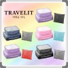 트래블잇 내맘대로 8컬러 믹스 여행용파우치 3종세트 캐리어정리 실속구성3P