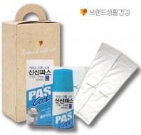 쿨아이스세트  브생건123호(신신제약 롤온 쿨연고+아쿠아쿨토시)