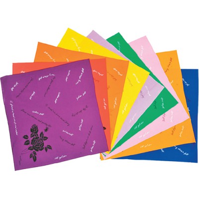 장미 스카프 (50*50)