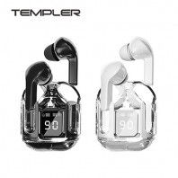 템플러 투명 블루투스 LCD 이어셋 BT-W500