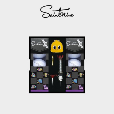 넥센 세인트나인X 골프공 6구 캐릭터 맞춤볼마커