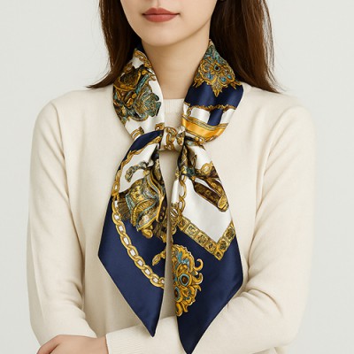 로페리아 보헤미안 체인 사각 여성 스카프(0215993)