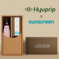 협립3단암막6K플라워즈2 미니완전자동양우산+선크림-세트