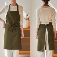 제이엘 단추 포인트 방수 앞치마