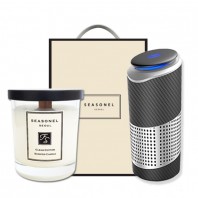 시즈넬 선물세트 캔들220g+공기청정기