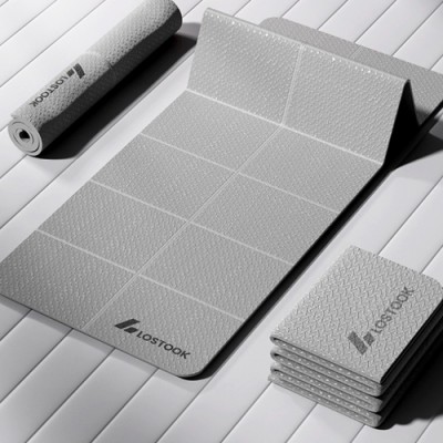 로페리아 접이식 미끄럼 방지 피트니스 요가 매트(0217436)