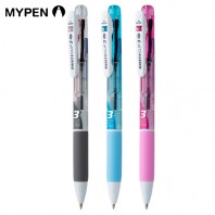 마이펜 세이프티클립 3색볼펜 0.7mm