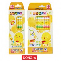 동아 노랑병아리연필5P세트