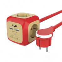 러그박스 에어큐브 2포트 USB 멀티탭 4구 (1.5m/ 2m/ 3m/ 5m)