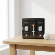 타이틀리스트 pro v1 6구 컨트롤 골프티꽂이세트 (3피스) 높이조절 골프티세트 에이밍 골프티세트