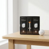 타이틀리스트 pro v1 6구 컨트롤 골프티꽂이세트 (3피스) 높이조절 골프티세트 에이밍 골프티세트