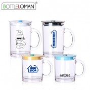 [보틀로만] 리유저블 와이키키 손잡이 머그 스트로우 355,500ml