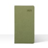 [콤마] 48절 수첩 딥 올리브 다이어리(가로/세로/노트형)
