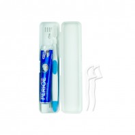 여행용세면도구 백색케이스 덴티키트플러스5 W 페리오치약