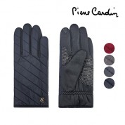 [피에르가르뎅] 남여 사선 패딩장갑