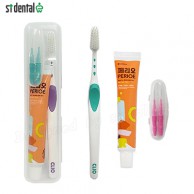 클리오R+페리오치약+치간칫솔2p케이스/칫솔치약세트