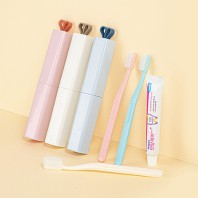 국내생산 소유 휴대용 치약칫솔세트 SOYU-TS100 (무료인쇄/국산칫솔)