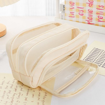 빅사이즈 대용량 PVC 파우치 필통