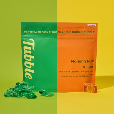Tubble 터블 트루클린 올인원 3in1 캡슐세제 (30개입) 코튼가든/모닝머스크